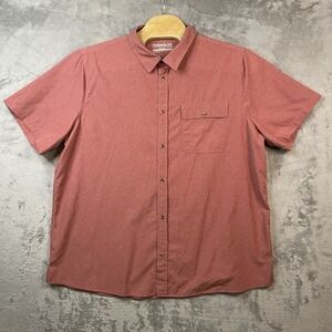 Avalanche Outdoor Supply Co Men's XXL Red Button‎ Up Casual Shirt